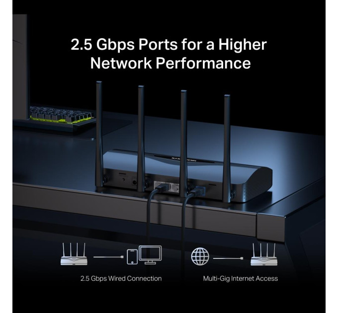 Маршрутизатор  Wi-Fi Mercusys MR27BE