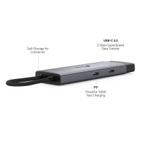 USB Type-C концентратор (Hub)  TP-LINK (UH5020C) Grey