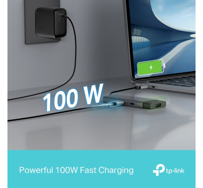 USB Type-C концентратор (Hub)  TP-LINK (UH5020C) Grey