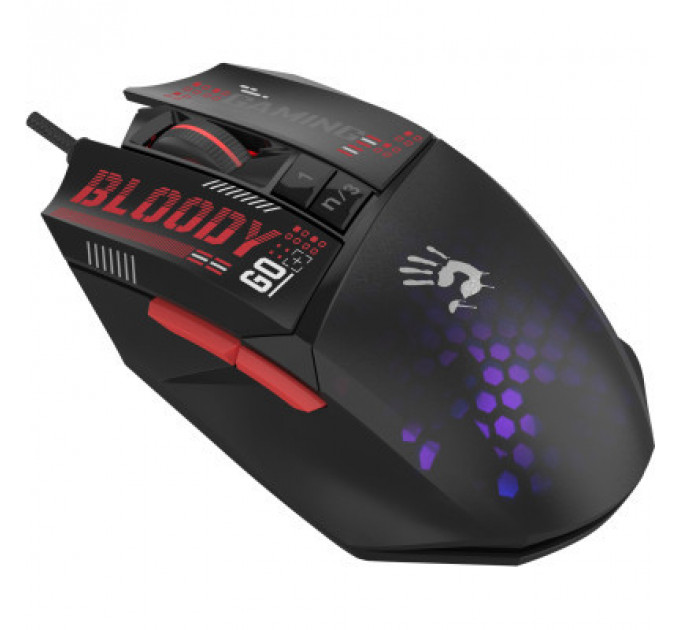 Мишка A4Tech Bloody W60 Max Mini RGB Activated USB Honeycomb (Bloody W60 Max Mini Honeycomb)