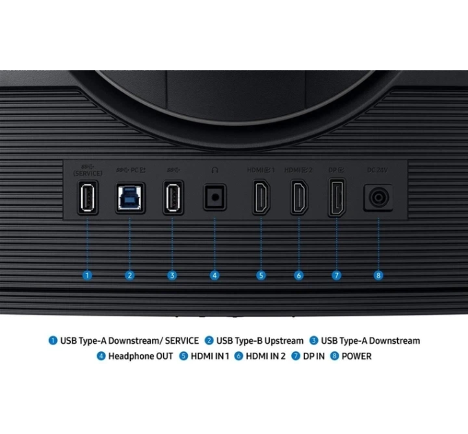 Монітор  Samsung LS40FG756EIXUA Black
