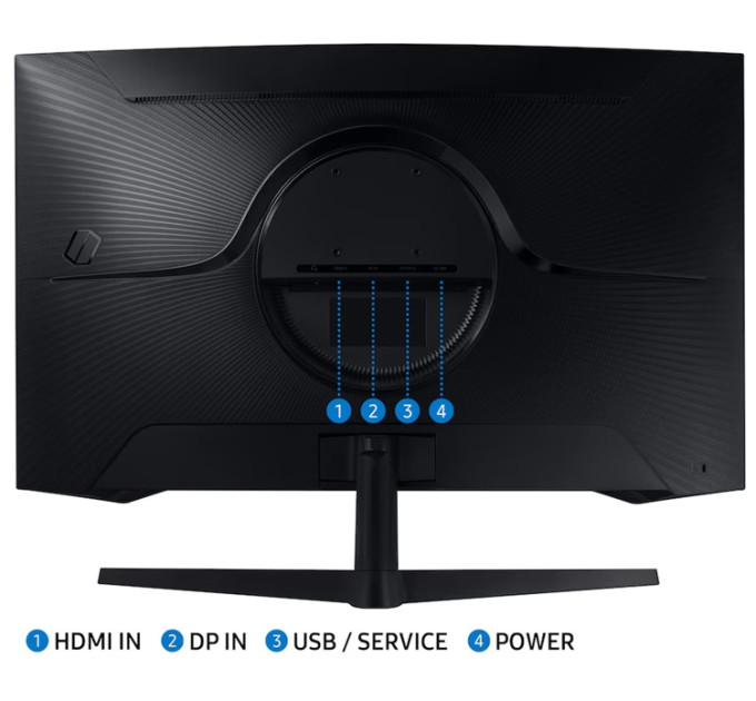 Монітор  Samsung Odyssey S32CG550 (LS32CG550EIXUA)