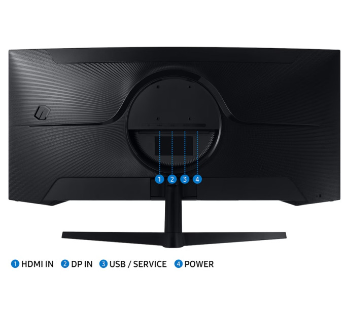 Монітор  Samsung LC34G55TWWIXUA