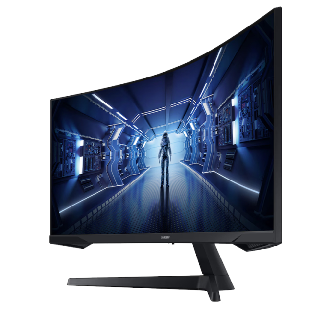 Монітор  Samsung LC34G55TWWIXUA