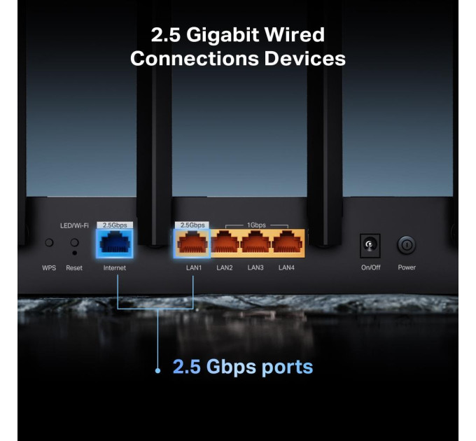 Маршрутизатор  Wi-Fi TP-LINK Archer BE400