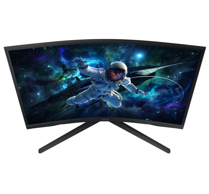 Монітор Samsung 27" Odyssey G55C 2xHDMI, DP, VA, 2560x1440, 165Hz, 1ms, CURVED LS27CG550EIXUA
