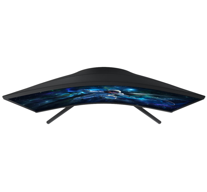 Монітор Samsung 27" Odyssey G55C 2xHDMI, DP, VA, 2560x1440, 165Hz, 1ms, CURVED LS27CG550EIXUA