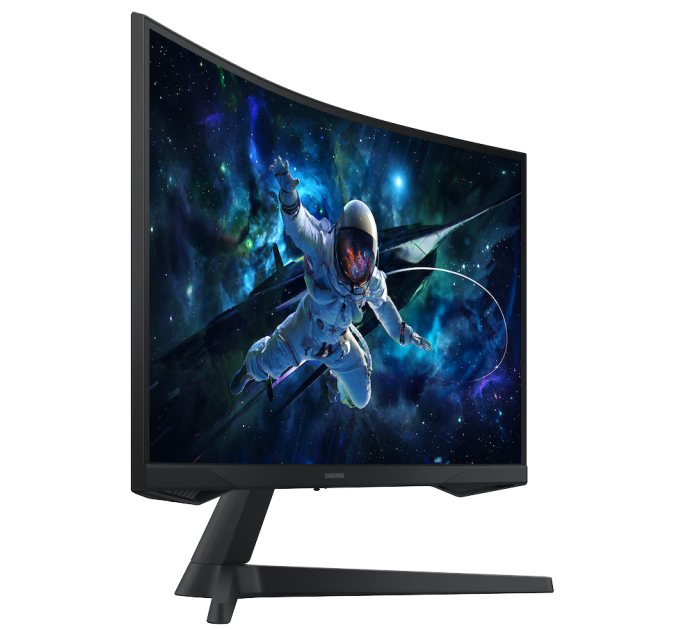 Монітор Samsung 27" Odyssey G55C 2xHDMI, DP, VA, 2560x1440, 165Hz, 1ms, CURVED LS27CG550EIXUA