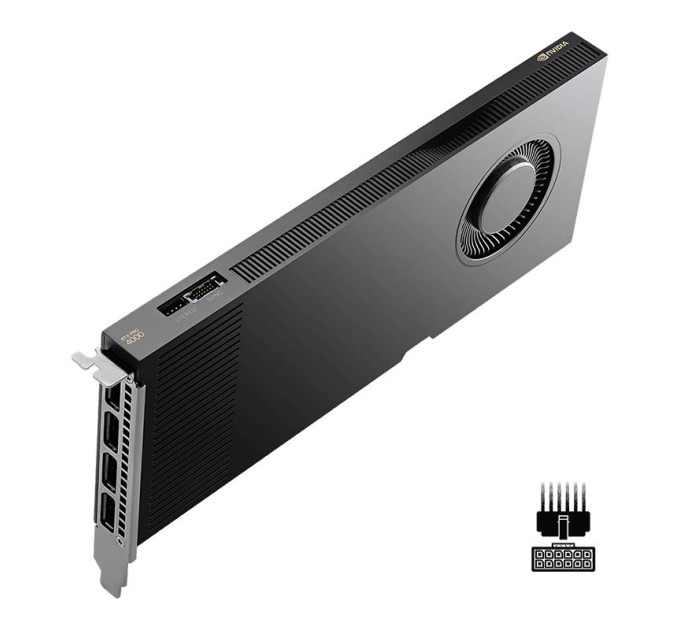 Відеокарта  PNY RTX Pro 4000 Blackwell (VCNRTXPRO4000-SB)