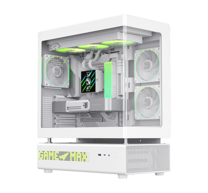 Корпус  Gamemax N90 White with window (N90 WH)