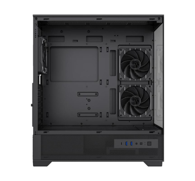 Корпус  Midi Tower без блока живлення   E-ATX,ATX, M-ATX,ITX, Tempered Glass,Mesh,USB3.2