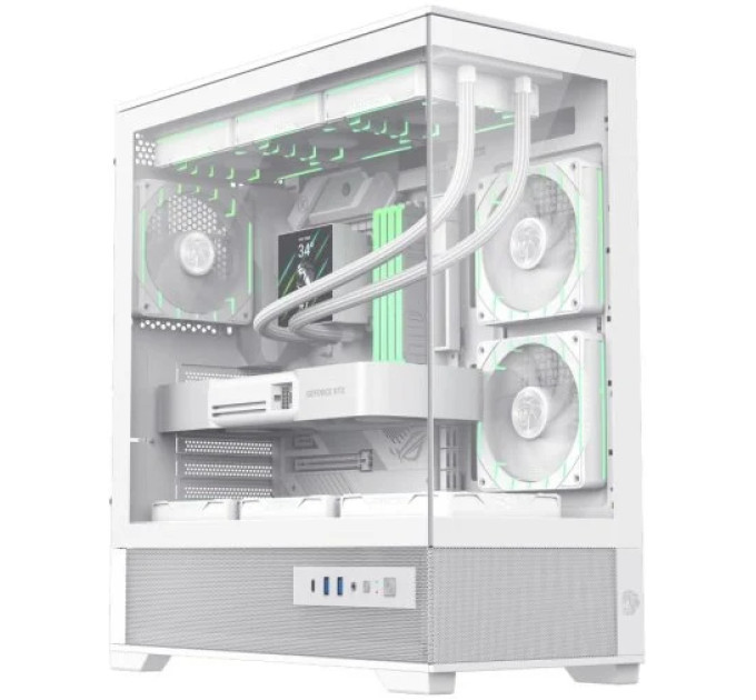 Корпус  Gamemax Vista 2 White with window (VISTA 2 AW)