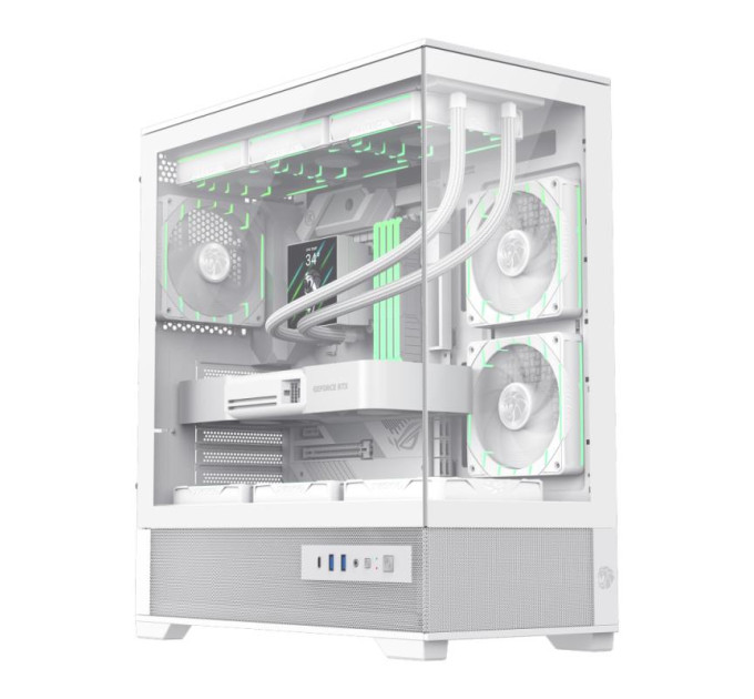 Корпус  Gamemax Vista 2 White with window (VISTA 2 AW)