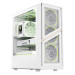 Корпус  Gamemax Aeris 330 GB White with window (AERIS 330 GW)