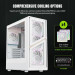 Корпус  Gamemax Aeris 330 GB White with window (AERIS 330 GW)