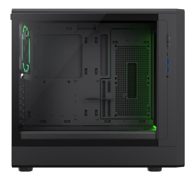 Корпус  Gamemax Claw 460 Black with window (CLAW 460 BK)