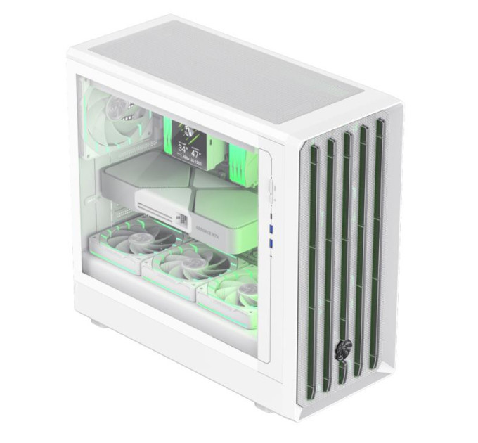 Корпус  Gamemax Claw 460 White with window (CLAW 460 WH)