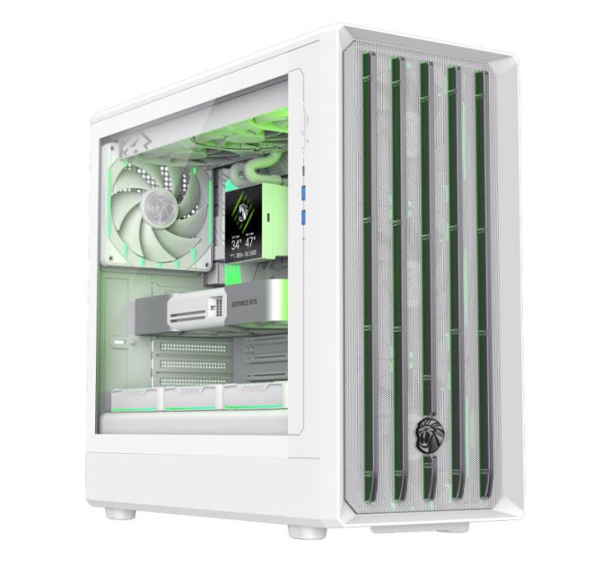 Корпус  Gamemax Claw 460 White with window (CLAW 460 WH)