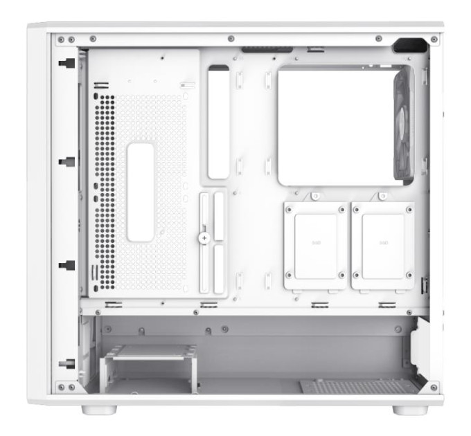Корпус  Gamemax Claw 460 White with window (CLAW 460 WH)