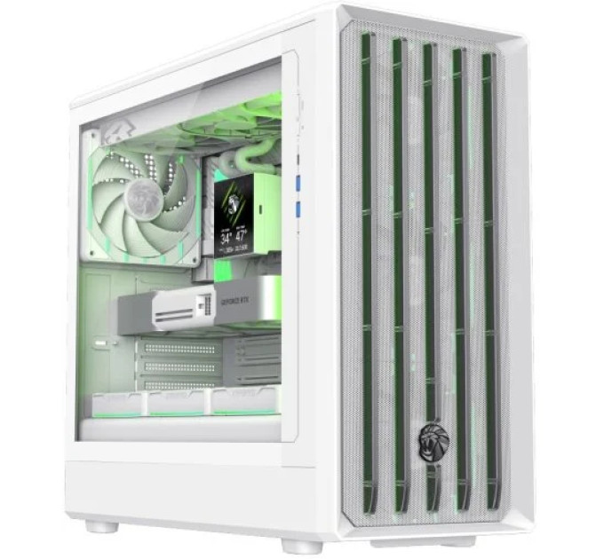 Корпус  Gamemax Claw 460 White with window (CLAW 460 WH)
