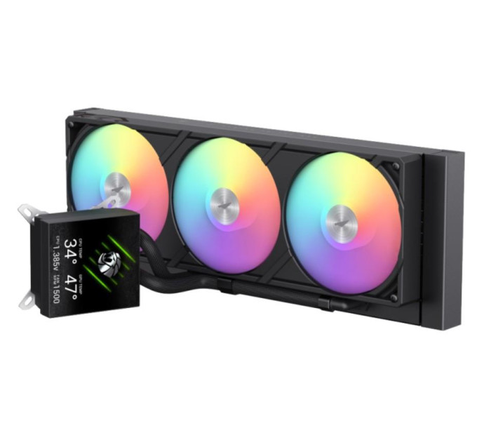 Система рідинного охолодження  Gamemax GLACIER 360 LCD BK
