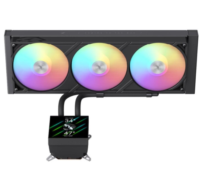 Система рідинного охолодження  Gamemax GLACIER 360 LCD BK