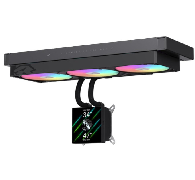 Система рідинного охолодження  Gamemax GLACIER 360 LCD BK