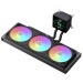 Система рідинного охолодження  Gamemax GLACIER 360 LCD BK