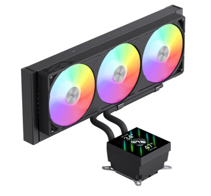 Система рідинного охолодження  Gamemax GLACIER 360 LCD BK