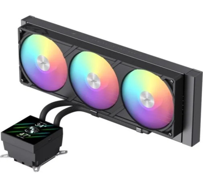 Система рідинного охолодження  Gamemax GLACIER 360 LCD BK