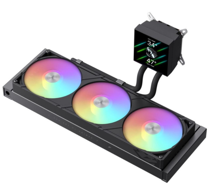 Система рідинного охолодження  Gamemax GLACIER 360 LCD BK