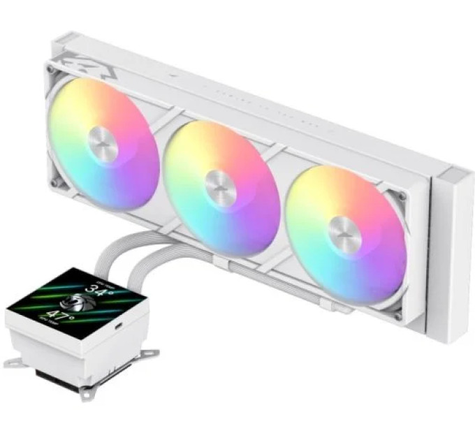 Система рідинного охолодження  Gamemax GLACIER 360 LCD WH