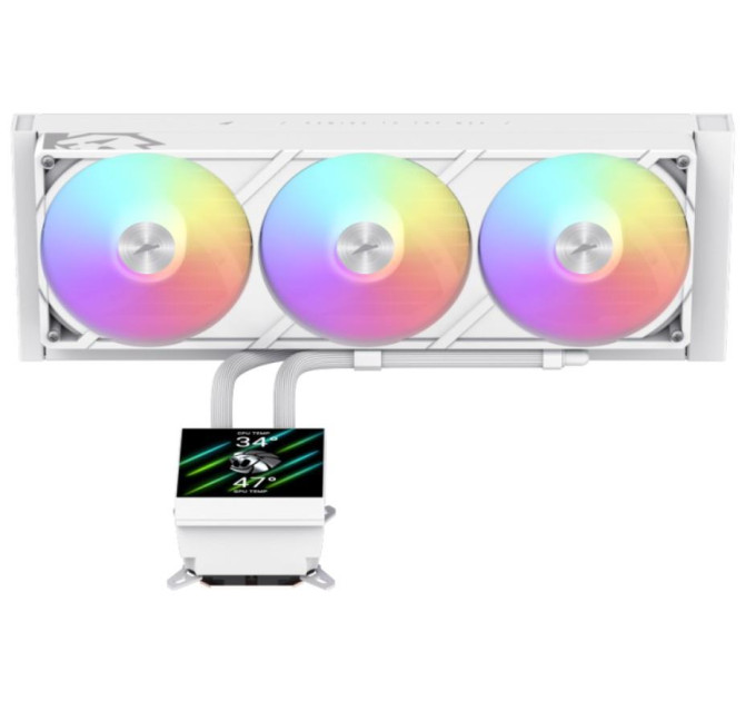 Система рідинного охолодження  Gamemax GLACIER 360 LCD WH