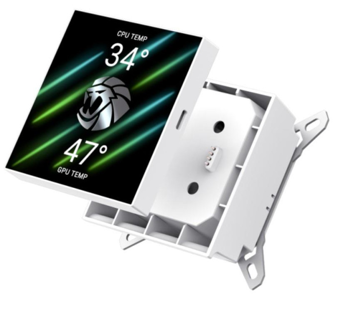Система рідинного охолодження  Gamemax GLACIER 360 LCD WH
