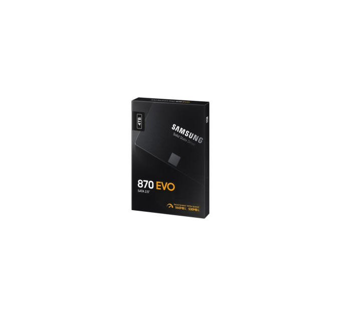 Твердотільний запам’ятовувальний пристрій накопичувач (SSD) SATA2.5" 4TB 6GB/S 870 EVO MZ-77E4T0B/EU SAMSUNG