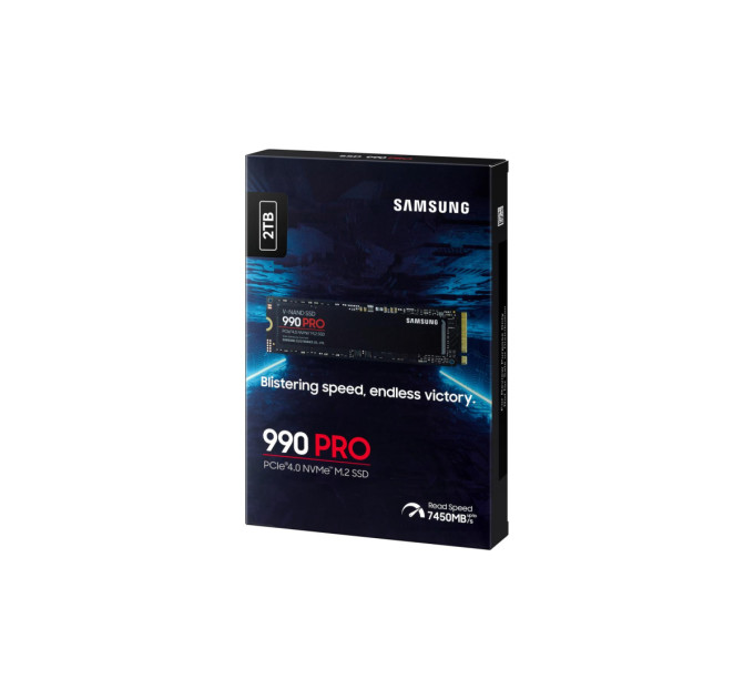 Твердотільний запам’ятовувальний пристрій накопичувач (SSD) G4 M.2 NVME 2TB 990 PRO MZ-V9P2T0BW SAMSUNG