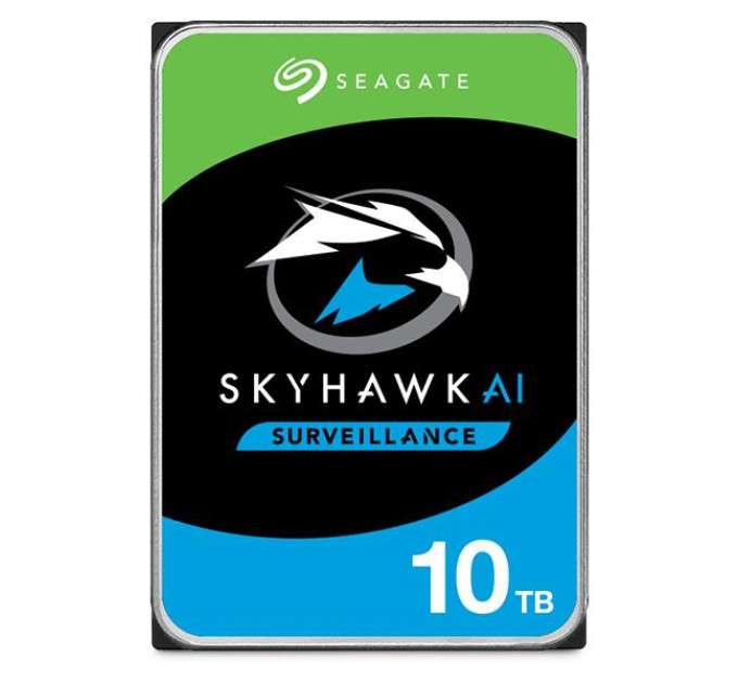 Seagate Запам’ятовувальний пристрій на жорстких дисках HDD SATA 10TB 7200RPM 6GB/S256MB ST10000VE001 SEAGATE