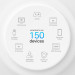 TP-Link Домашня Mesh Wi-Fi система (3 шт у комплекті), Deco X50-PoE(3-pack) TP-LINK