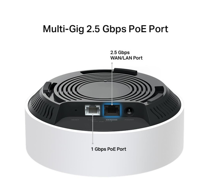 TP-Link Домашня Mesh Wi-Fi система (3 шт у комплекті), Deco X50-PoE(3-pack) TP-LINK