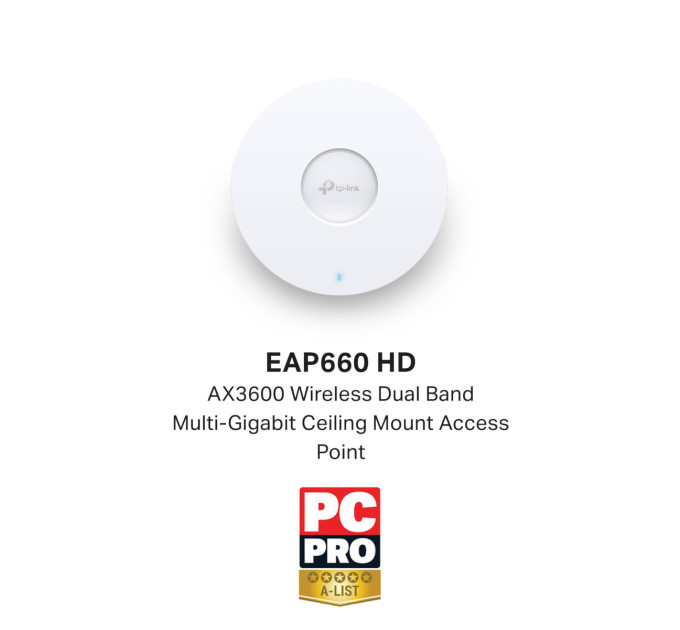 Мережеве обладнання, Точка доступу 3600MBPS OMADA EAP660 HD TP-LINK