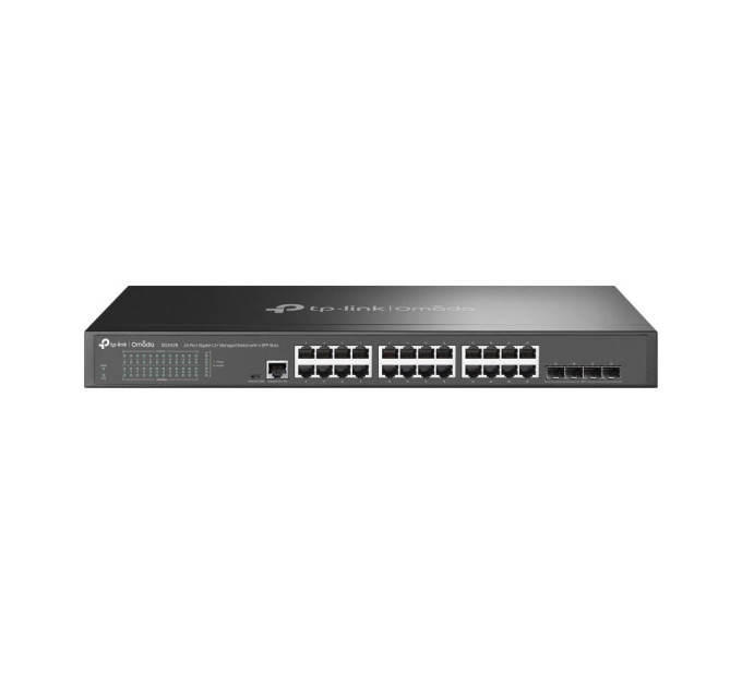 JetStream 24-портовий гігабітний L2 керований комутатор з 4 SFP слотами, SG3428 TP-LINK