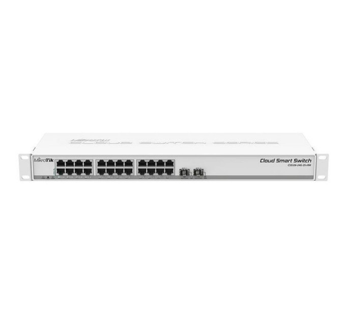 Mikrotik Мережевий комутатор EtherNet CRS326-24G-2S+RM MIKROTIK