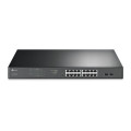 16-портовий гігабітний Smart коммутатор PoE+ з 4 SFP-слотами, TL-SG1218MPE
