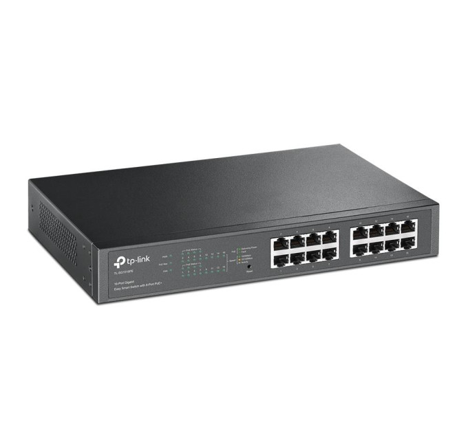 Комутатор NET SWITCH 16PORT 1000M 8P POE+ TL-SG1016PE TP-LINK