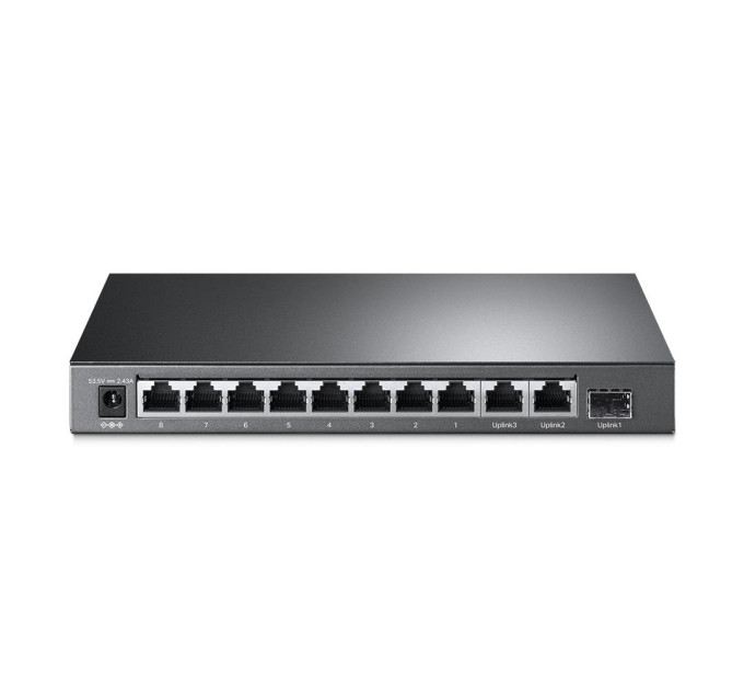 10-портовий гігабітний комутатор з 8 РоЕ+ портами, TL-SG1210MP TP-LINK