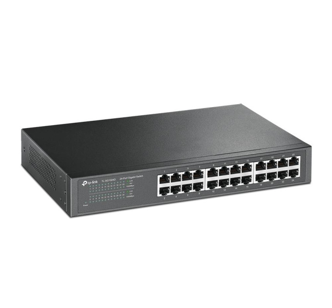 Комутатор некерований, мережеве обладнання, TL-SG1024D TP-LINK