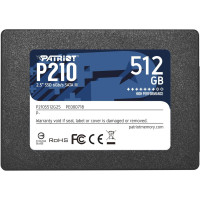Твердотільний запам’ятовувальний пристрій накопичувач (SSD) SATA2.5" 512GB P210 P210S512G25 PATRIOT