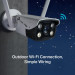 4 МП зовнішня мережева камера, VIGI C340-W(4mm) TP-LINK