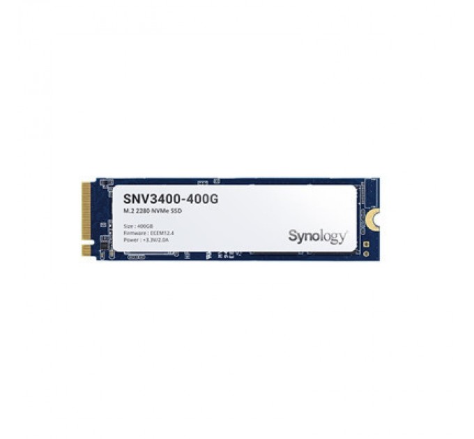 Накопичувач SSD для сервера 400GB M.2 22110 NVMe PCIe 3.0 x4 Synology (SNV3510-400G)