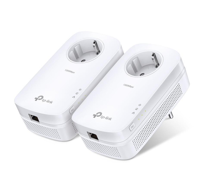 Гігабітний Powerline адаптер з вбудованою розеткою , TL-PA8010PKIT TP-LINK
